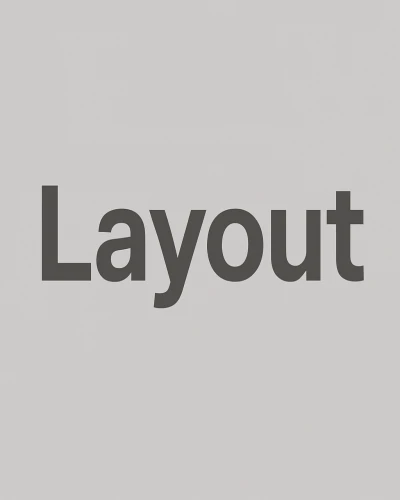 Layout Menu in CorelDRAW